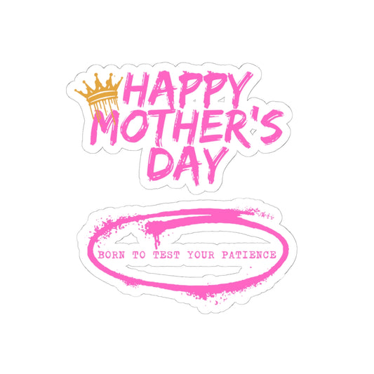 Funny Sticker at Mother's Day